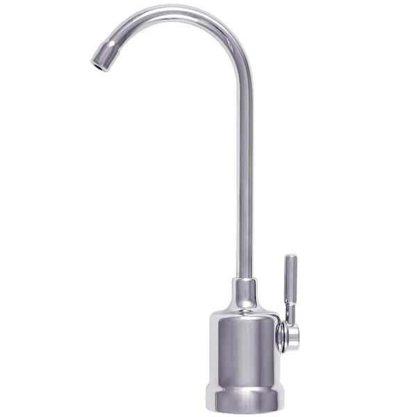 Watts Single-Handle Water Dispenser Faucet with Air Gap and Monitor in Chrome for Reverse Osmosis System