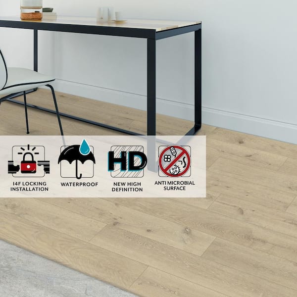 Take Home Sample - Ibis Click Lock Waterproof Luxury Vinyl Plank Flooring