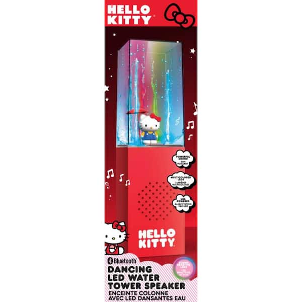Hello Kitty Dancing LED Water Tower Speaker HKLWTRSPK-RD - The