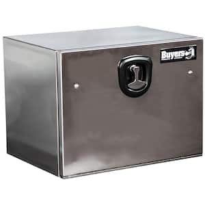 18 in. x 18 in. x 24 in. Stainless Steel Underbody Truck Tool Box with Stainless Steel Door