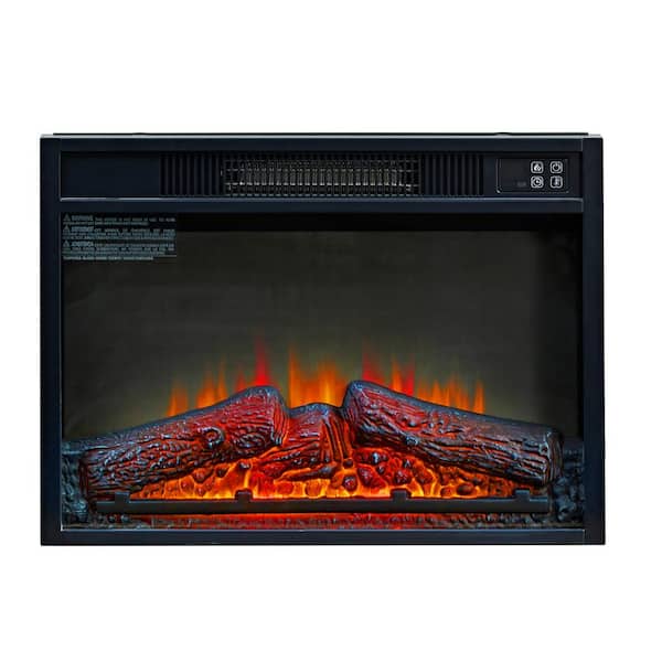 Remii 34 Inch Basic Wall Mount Built In Linear Electric Fireplace WM-34-B - Elec