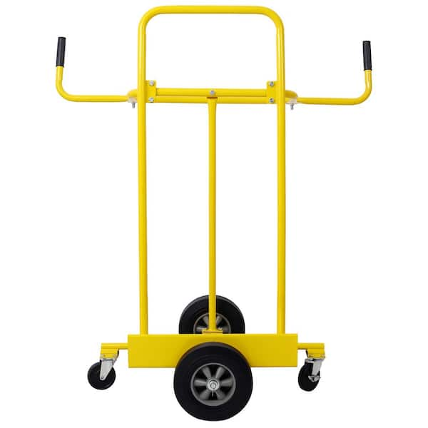 Tatayosi Yellow Steel Panel Cart, Drywall Cart and Panel Dolly, 750 lbs ...