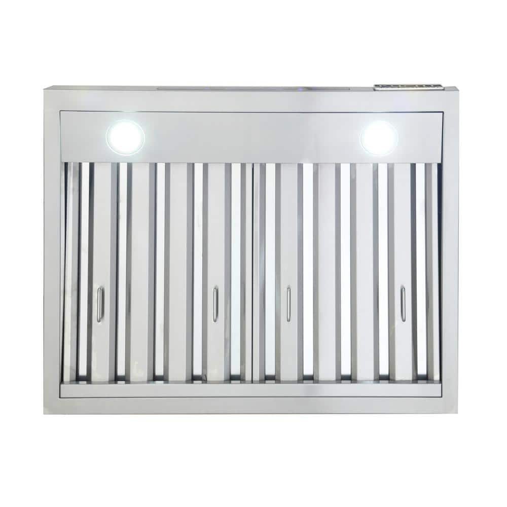 Kucht 36" Stainless Steel Under Cabinet Range Hood with LED Lights
