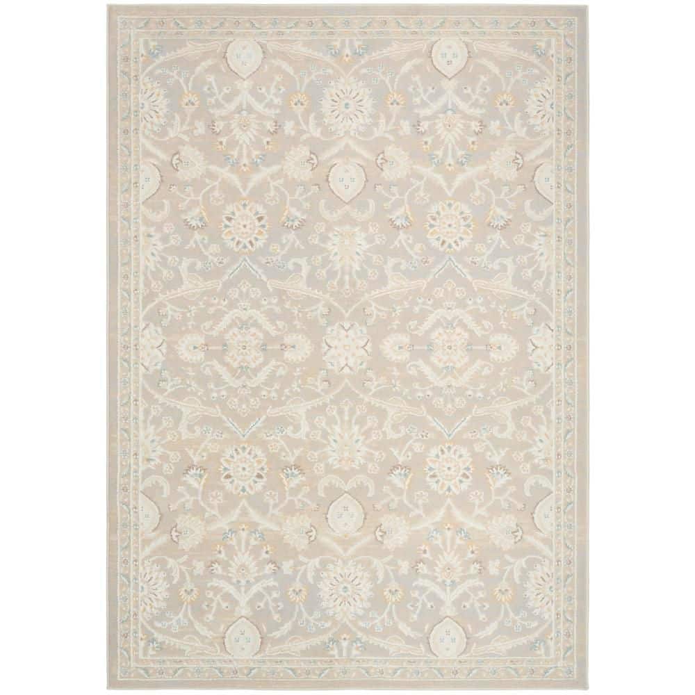 Isla Light Grey 8 ft. x 10 ft. Medallion Traditional Area Rug price history on PriceWatchPro