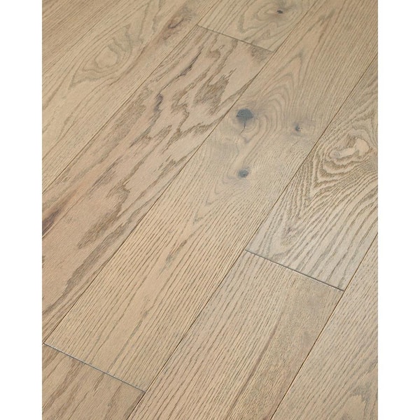 Shaw Take Home Sample - Pavilion Oak Drift Engineered Hardwood Flooring - 6-3/8 in. x 8 in.