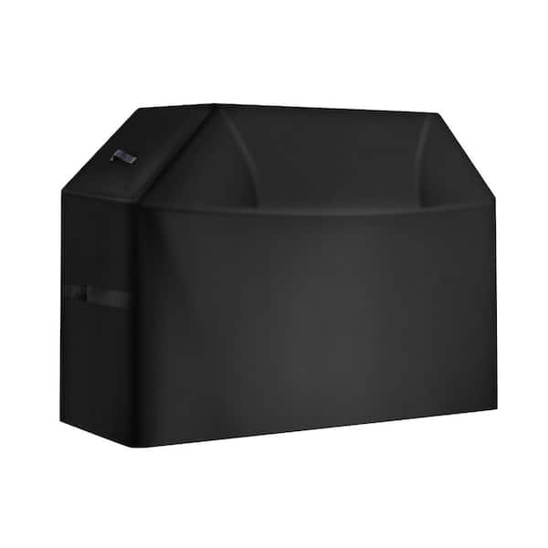 Grill Cover, 60 in. BBQ Covers for Outdoor Grills Waterproof Fade Resistant Weather Resistant Heavy Duty 600D Polyester