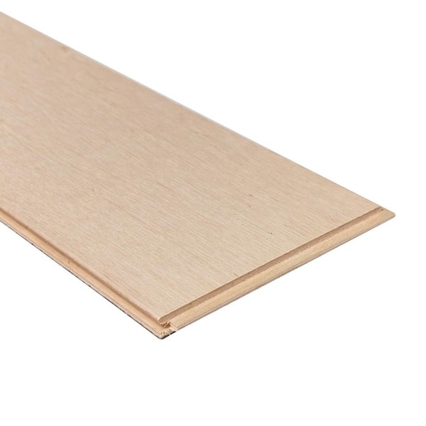 Mohawk Celestial Sky Smoked Oyster Oak 0.37 in. T x 5 in. W Wirebrushed Engineered Hardwood Flooring (29.53 sq. ft./case)