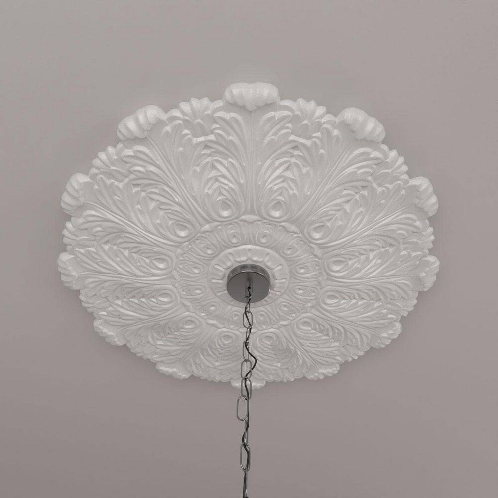 Durham 31" Primed Urethane Decorative Ceiling Medallion