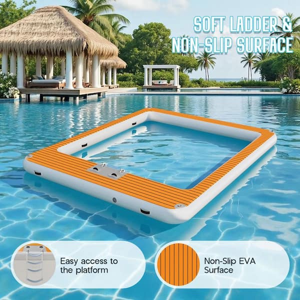 amerlife 12 ft. x 10 ft. Inflatable Sea Pool, Swimming Pool