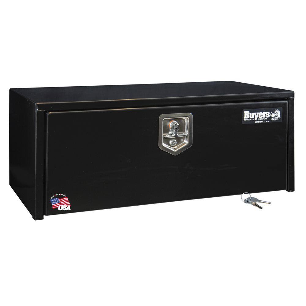 14 in. x 16 in. x 36 in. Black Steel Underbody Truck Bed Tool Box w/ Weather-Resistant T-Handle Lock for Secure Storage price history on PriceWatchPro