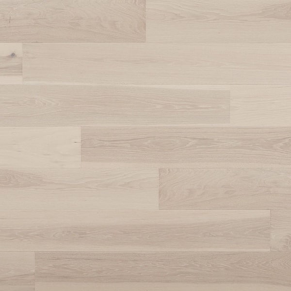 Vestibule Hickory 9/16 in T x 8.66 in. W Tongue and Groove Wire Brushed Engineered Hardwood Flooring (31.25 sqft/case)