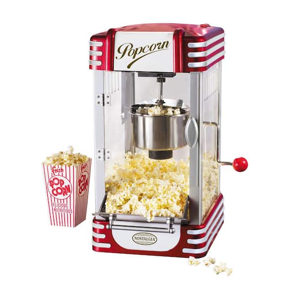 Nostalgia Retro Kettle Popcorn Maker
