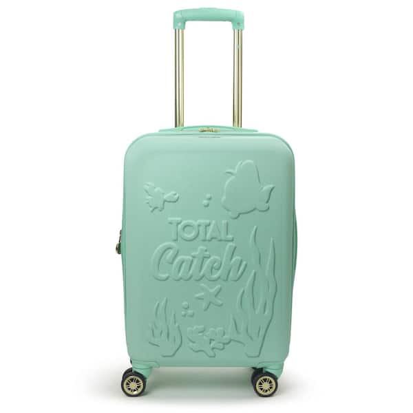 Ful Disney Princess Ariel Little Mermaid 21 in. Teal Hard-Sided Carry-On Luggage