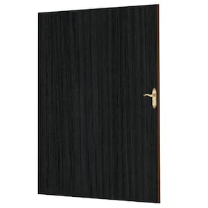 Faux Wood Peel and Stick PVC Door Skin in Portuna Wall Applique  4 ft. x 7 ft.