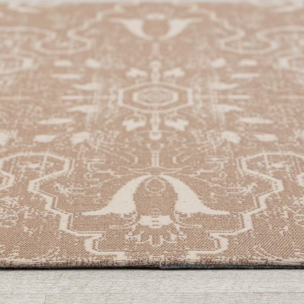Tamanrasset Multi-Colored 54 in. x 40 in. Polyester Chair Mat