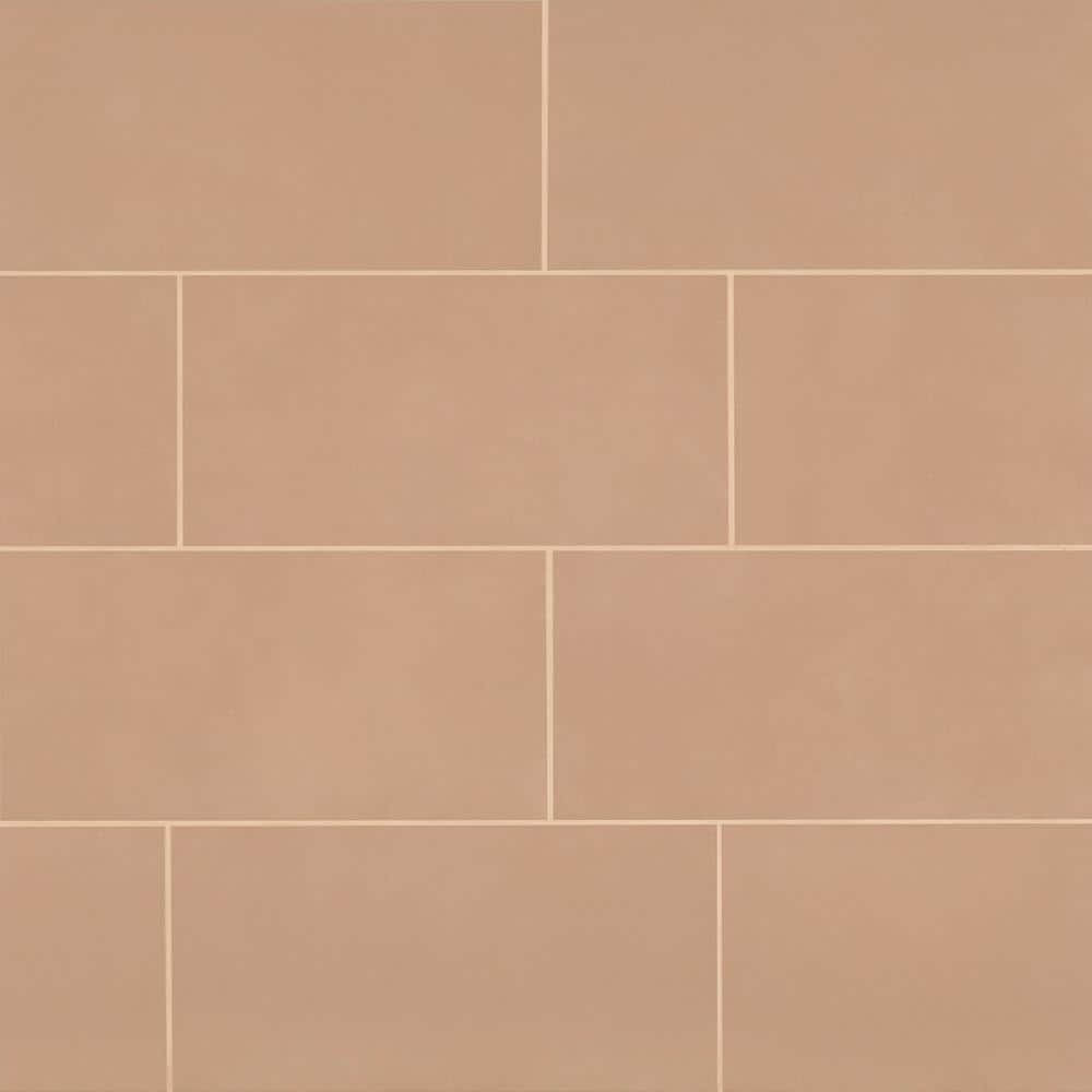 Sample-Sahara Rectangular 4 in. x 5 in. Matte Cotto Porcelain Tile price history on PriceWatchPro