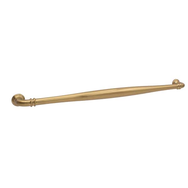 Paris 14 in. (356 mm) Center-to-Center Traditional Satin Brass Appliance Pull