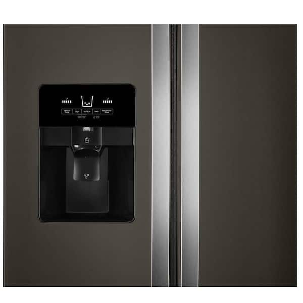 Whirlpool Side x Side Fridge (WRS321SDHV) - Black Stainless Whirlpool Side x Side Fridge (WRS321SDHV) - Black Stainless