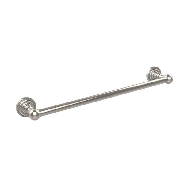 Allied Brass Dottingham Collection 18 in. Towel Bar in Polished Nickel