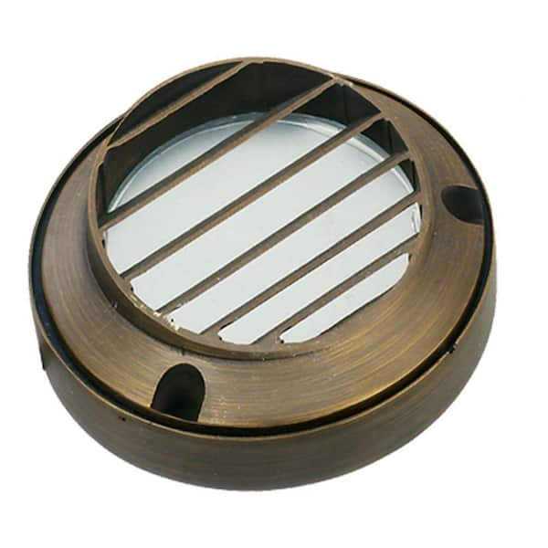 Best Quality Lighting 1-Light Antique Bronze Die Cast Brass Step Light