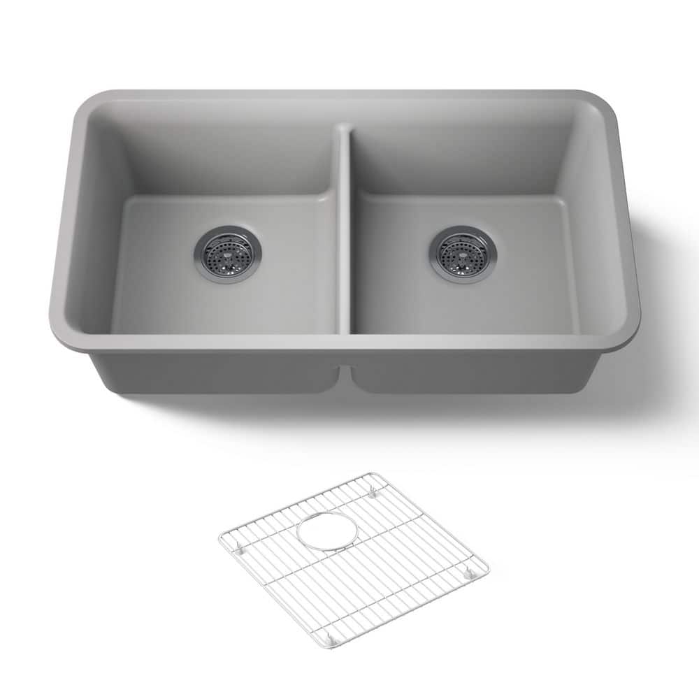 matte-grey-kohler-undermount-