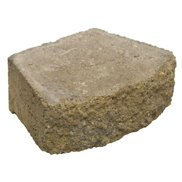 Mutual Materials 4 in. x 12 in. Charcoal Tan Concrete Wall Block