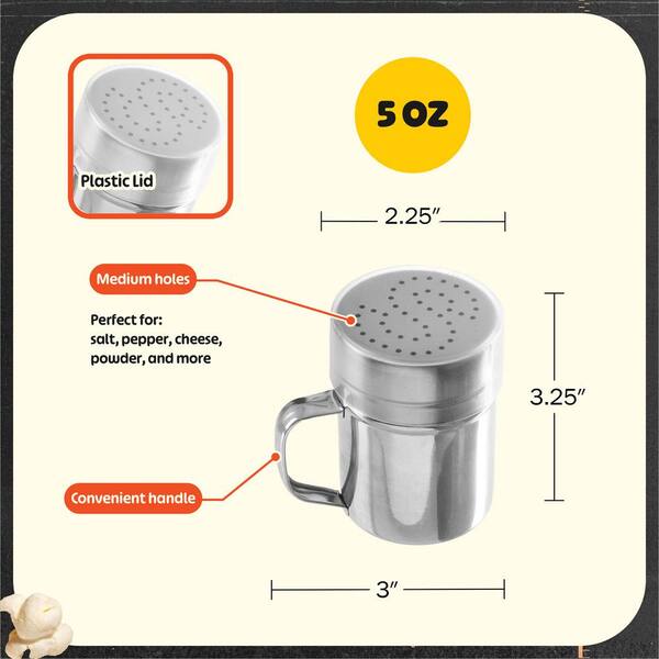 SENHAI Powdered Sugar Shaker Duster With Handle, 3