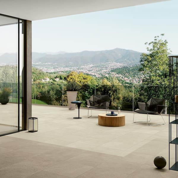 Jefferson Lake 24 in. x 24 in. Matte Porcelain Paver Floor Tile (2-Piece, 7.75 sq. ft./Case)