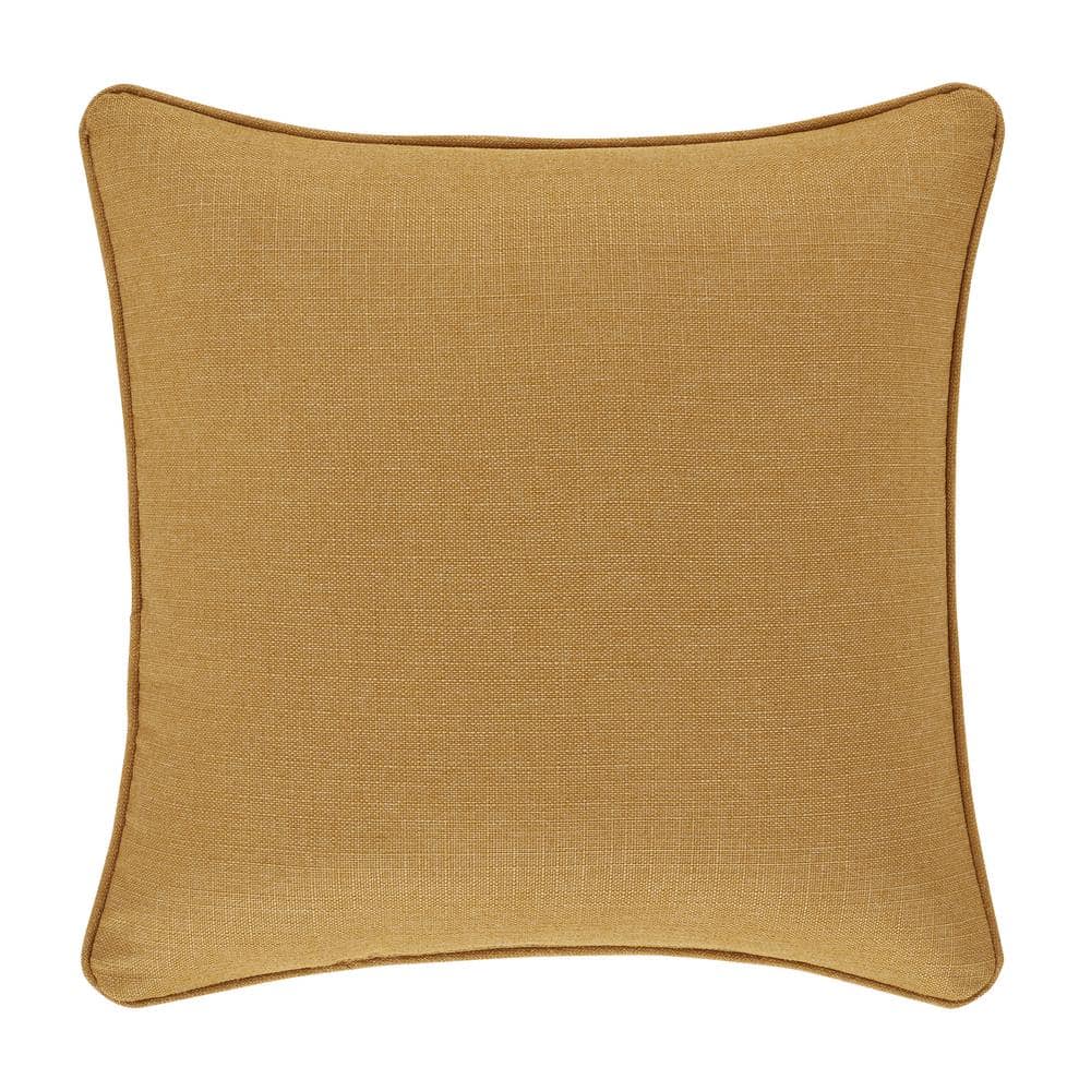 August 18" Square Floral Jacobean Decorative Throw Pillow in Multi Spice