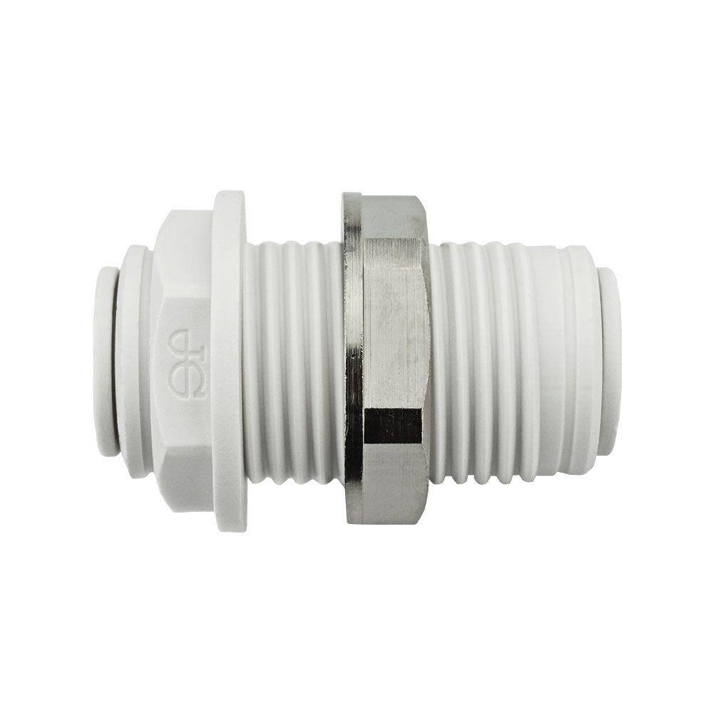 2 Pack Pneumatic 90 Degree Elbow Fittings - 1/4" OD Tube To 1/8" NPT Male, Push-to-Connect 9 thumbnail image
