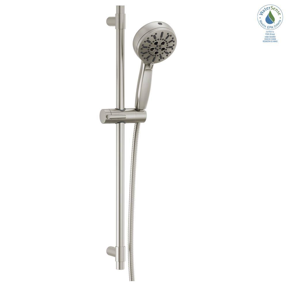 Lumicoat Stainless Adjustable Handheld Multi-Head Shower System