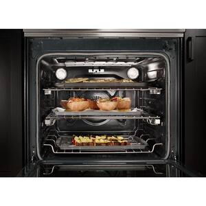 7.1 cu. ft. Slide-In Induction Range with Self-Cleaning Convection Oven in Stainless Steel