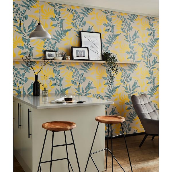 Fiore Linen Wallpaper