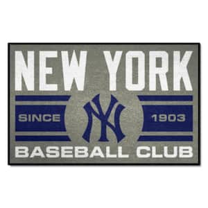 FANMATS MLB - New York Yankees Man Cave All-Star 33.75 in. x 42.5 in.  Indoor Area Rug 22444 - The Home Depot