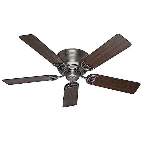 Hunter Low Profile Iii 52 In Indoor, Hunter Hugger Ceiling Fans Without Light