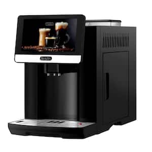 Magia Super Automatic Coffee Espresso Machine - Durable Espresso Machine with Grinder - 2 Cup (Silver)
