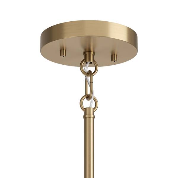 KICHLER Madden 38 in. 6-Light Champagne Bronze Modern Candle