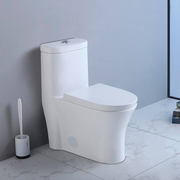 Mediterraneo Corso One-Piece 1.6 GPF Dual Flush Elongated Toilet