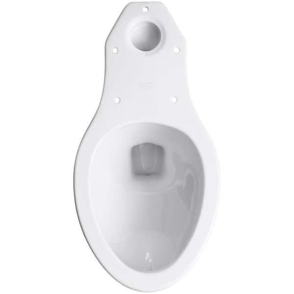 KOHLER Well Worth Round Toilet Bowl Only in Biscuit
