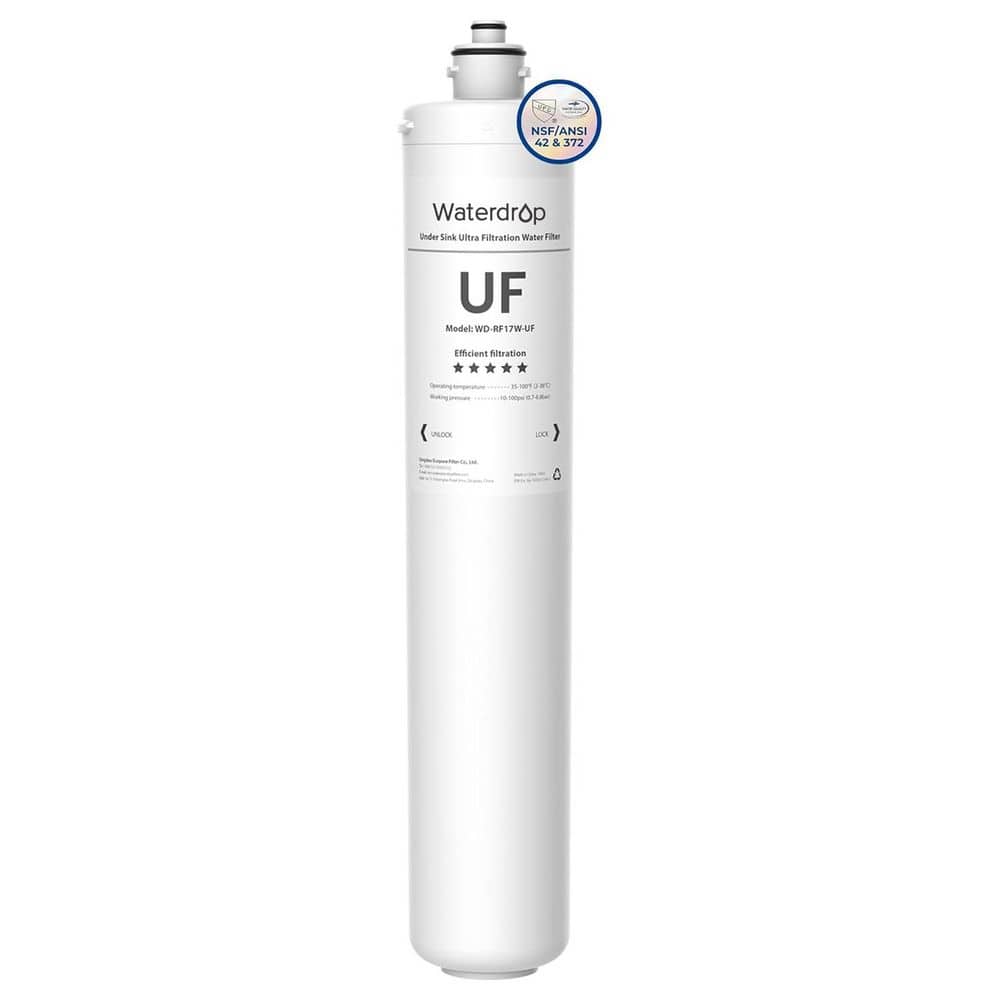 RF17W-UF 0.01 Micron Water Filter, Reduces Lead, Chlorine, Bad Taste and Odor, 8K Gal. High Capacity, White price history on PriceWatchPro