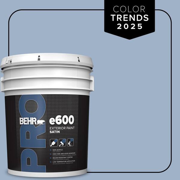 5 gal. #S530-3 Aerial View Satin Exterior Paint