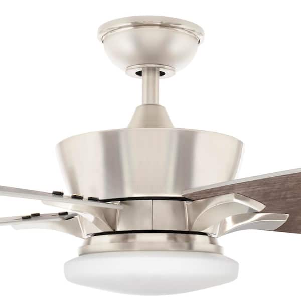 Home Decorators Collection Bergen 52 In, Ceiling Fan With Uplight And Downlight