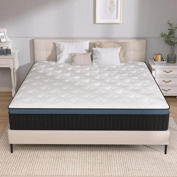 CHEVNI Breathable King Medium Memory Foam 12 in. Bed-in-a-Box Mattress