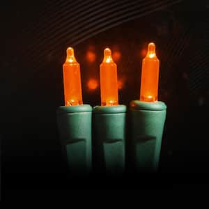 Orange T5 LED Lights with 4 in. Spacing (Set of 50)