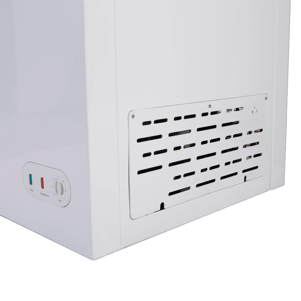 Maxx Cold White Commercial Chest Freezer with Solid Top, 7 cu. ft.