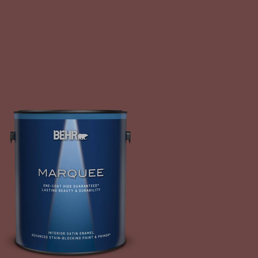 1 gal. #QE-08 Oxford Satin Enamel Interior Paint & Primer