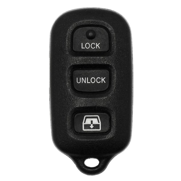 Toyota 4-Button Keyless Entry Remote Replacement Case - No Electronics, Easy DIY Installation