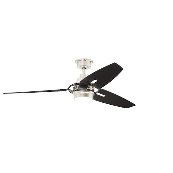 Iron Crest LED DC Motor Indoor Brushed Nickel Ceiling Fan 60in PARTS ONLY 