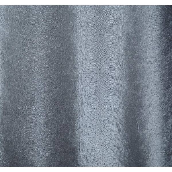 Dundee Deco Falkirk Ophia Random Lines Silver, Black Vinyl Peelable Roll (Covers 57 sq. ft.)
