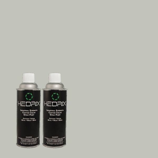 Hedrix 11 oz. Match of 720E-3 Rocky Mountain Sky Semi-Gloss Custom Spray Paint (2-Pack)